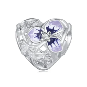 (imagem para) Charm Amores-perfeitos Estilo Pandora - SCC2585
