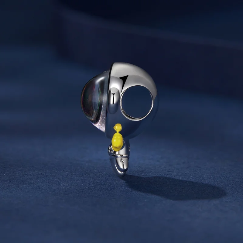 (imagem para) Charm Astronauta Estrela Estilo Pandora - BSC793 - Visualizar 3