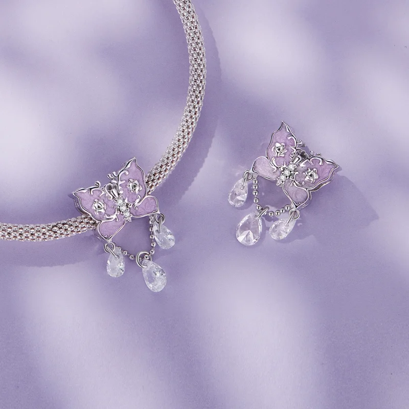 (imagem para) Charm Borboleta Estilo Pandora - SCC2543 - Visualizar 4