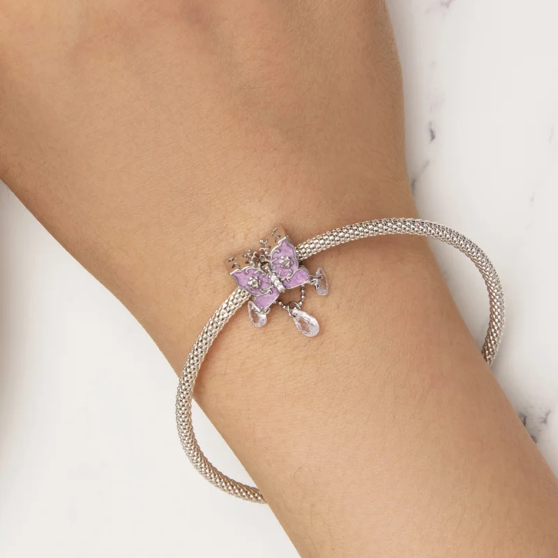 (imagem para) Charm Borboleta Estilo Pandora - SCC2543 - Visualizar 5