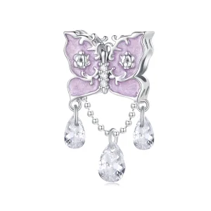 (imagem para) Charm Borboleta Estilo Pandora - SCC2543