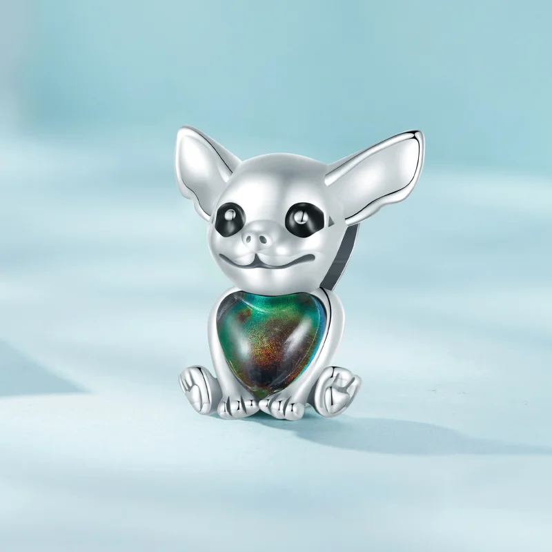 (imagem para) Charm Chihuahua Estilo Pandora - SCC2601 - Visualizar 3