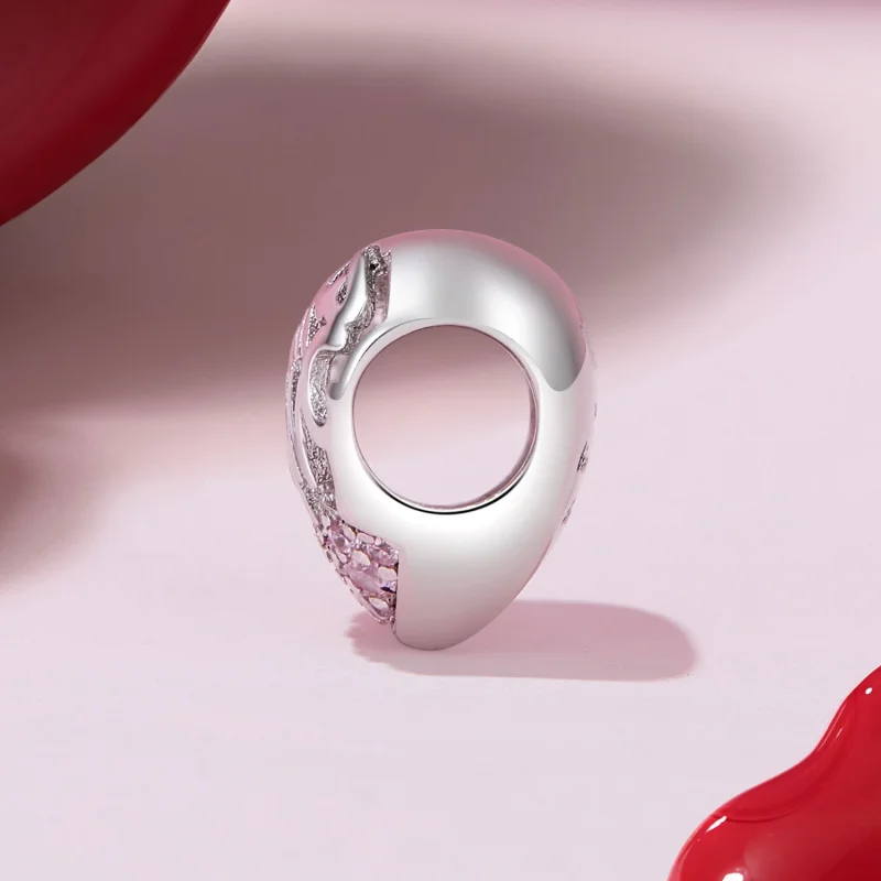 (imagem para) Charm Coração de Ação de Graças Estilo Pandora - BSC923 - Visualizar 3