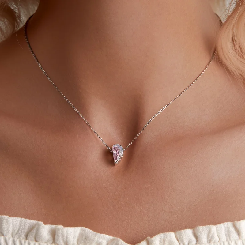 (imagem para) Charm Coração Irmãs Rosas Estilo Pandora - SCC2641 - Visualizar 7