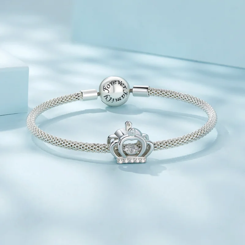 (imagem para) Charm Coroa Estilo Pandora - SCC2589 - Visualizar 5