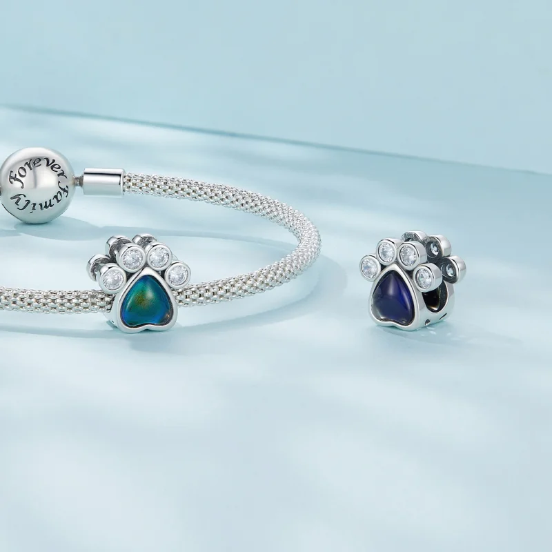 (imagem para) Charm Cute Pet Pedra do Humor Estilo Pandora - SCC2582 - Visualizar 5