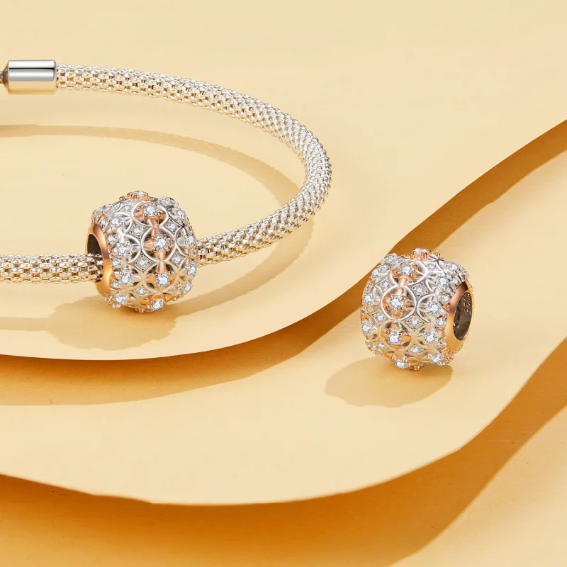 (imagem para) Charm da Cor do Outono Estilo Pandora - BSC907 - Visualizar 4