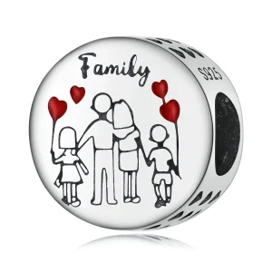 (imagem para) Charm da Família Estilo Pandora - SCC2494