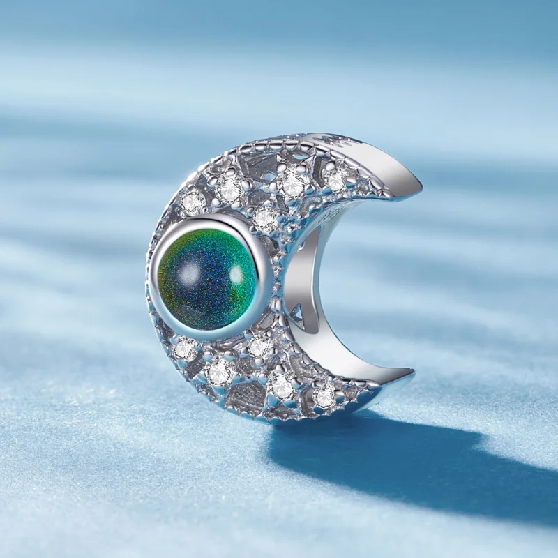 (imagem para) Charm da Lua Termossensível Estilo Pandora - BSC902 - Visualizar 3