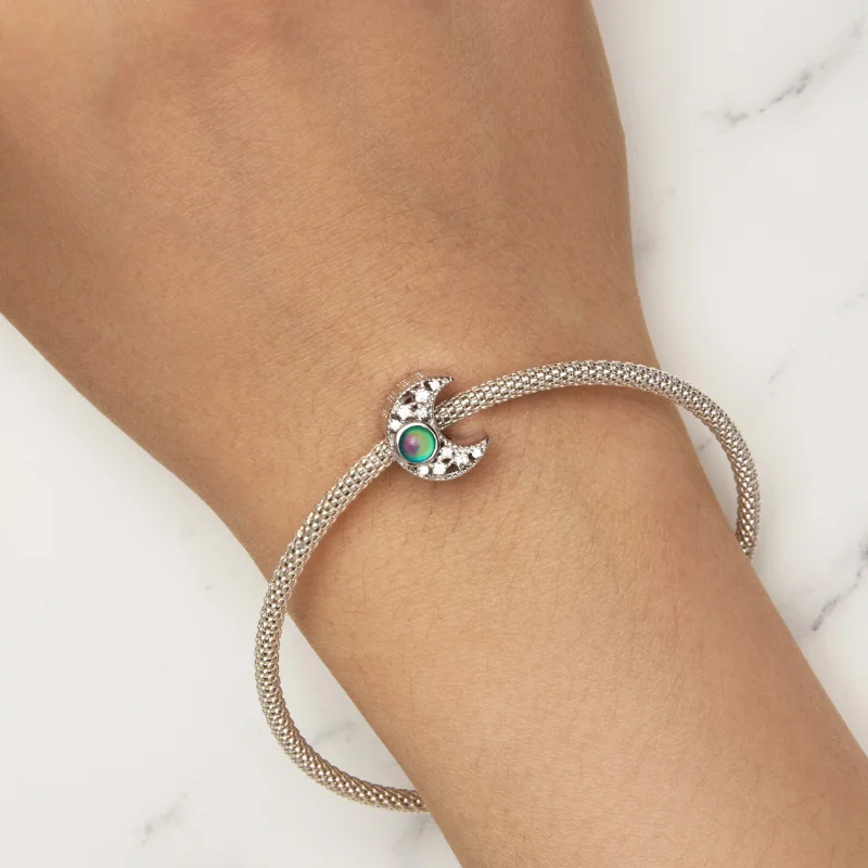 (imagem para) Charm da Lua Termossensível Estilo Pandora - BSC902 - Visualizar 9