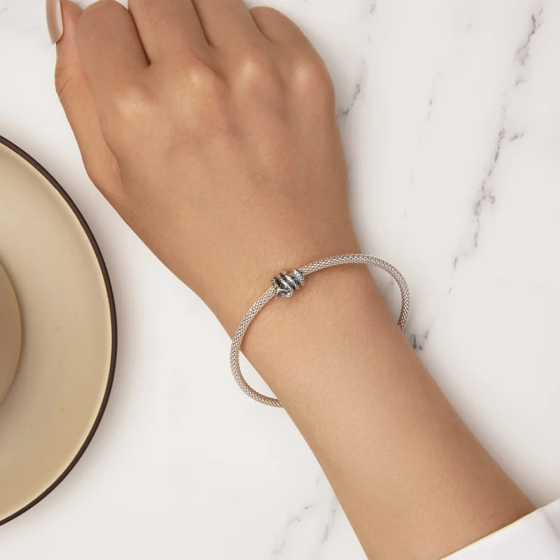 (imagem para) Charm da Serpente Espiritual Enrolada no Estilo Pandora - SCC2549 - Visualizar 7