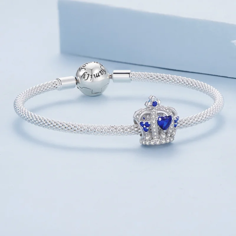 (imagem para) Charm de Coroa Estilo Pandora - BSC835 - Visualizar 5