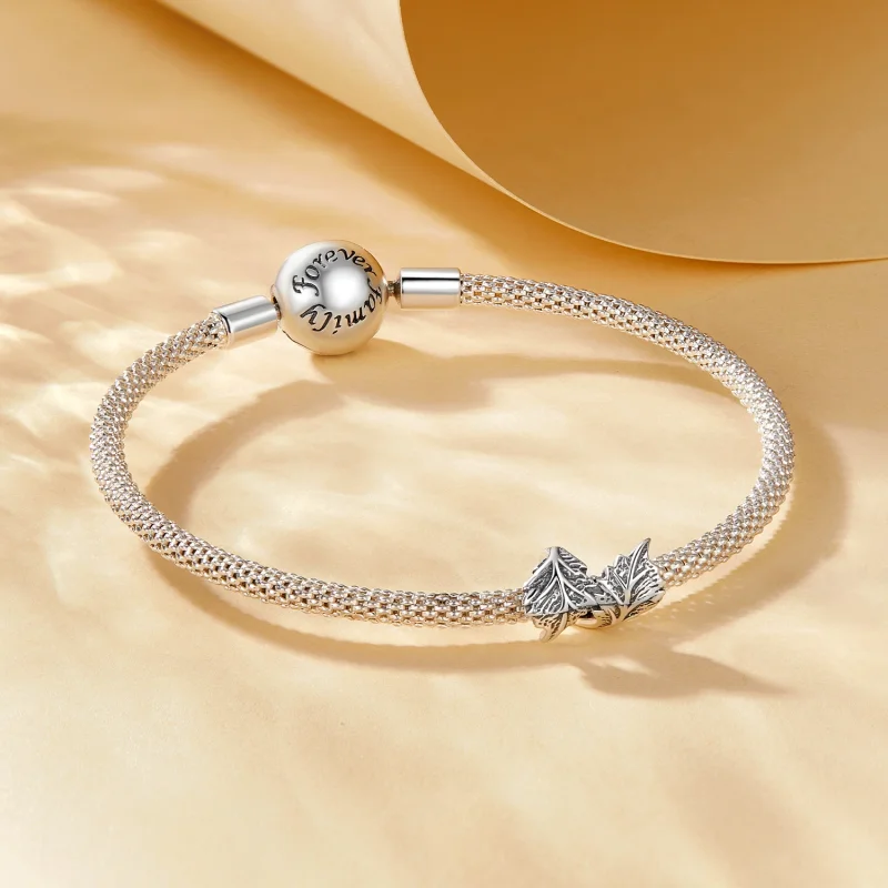 (imagem para) Charm de Folha Estilo Pandora - SCC2575 - Visualizar 5