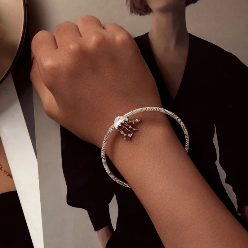 (imagem para) Charm de Água-viva Estilo Pandora - BSC915 - Visualizar 5