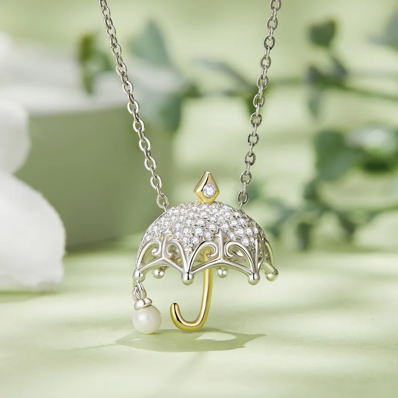 (imagem para) Charm de Guarda-chuva Pequeno Estilo Pandora - BSC862 - Visualizar 2