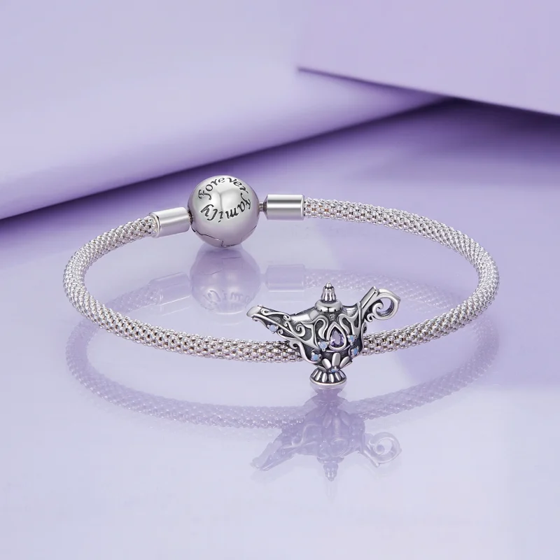 (imagem para) Charm de Lâmpada Mágica de Desejos Estilo Pandora - BSC893 - Visualizar 5