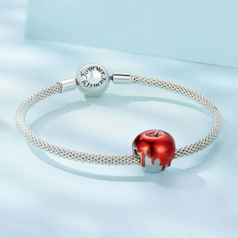 (imagem para) Charm de Maçã Estilo Pandora - SCC2644 - Visualizar 5