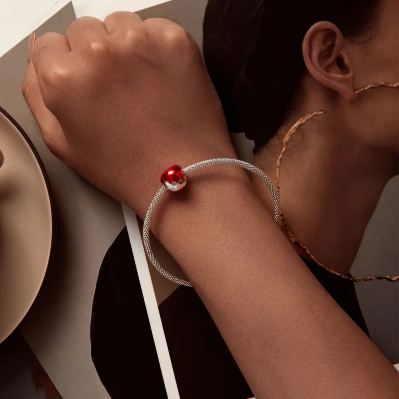 (imagem para) Charm de Maçã Estilo Pandora - SCC2644 - Visualizar 6