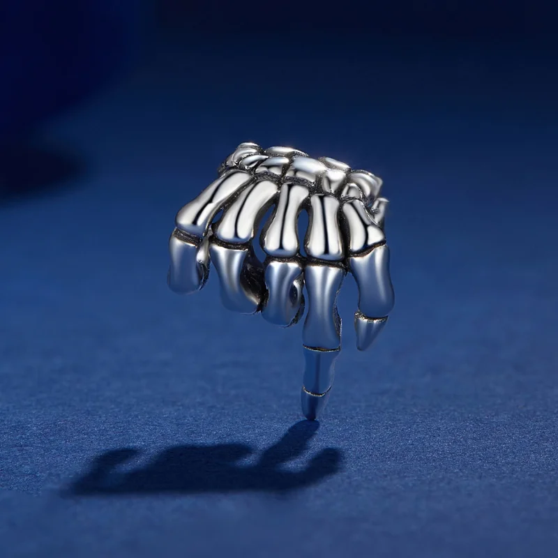 (imagem para) Charm de Mão Esquelética no Estilo Pandora - BSC909 - Visualizar 2