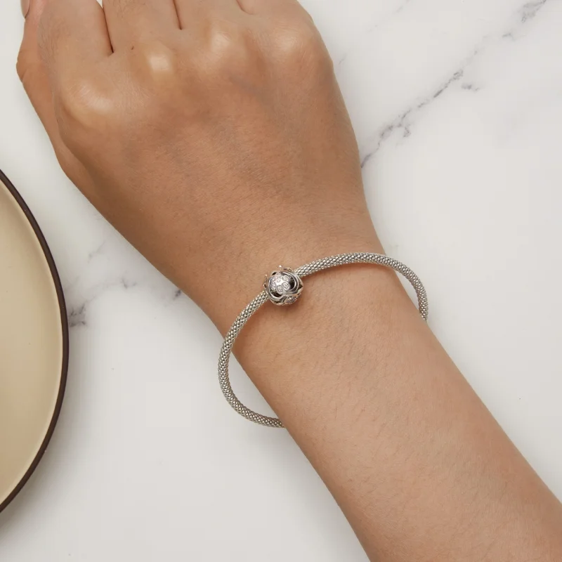 (imagem para) Charm de Pegada de Pata Estilo Pandora - SCC2578 - Visualizar 6