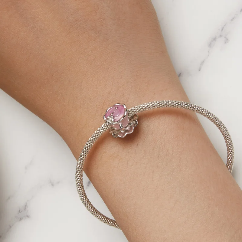 (imagem para) Charm de Xícara de Chá com Flor Estilo Pandora - SCC2563 - Visualizar 7