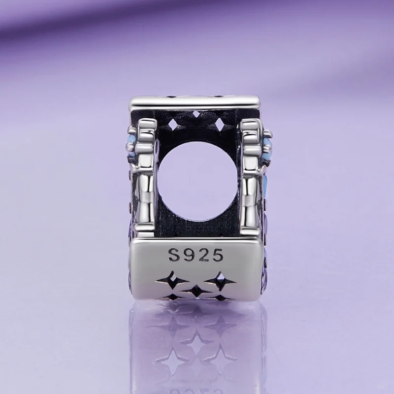 (imagem para) Charm do Castelo ao Luar Estilo Pandora - BSC892 - Visualizar 3