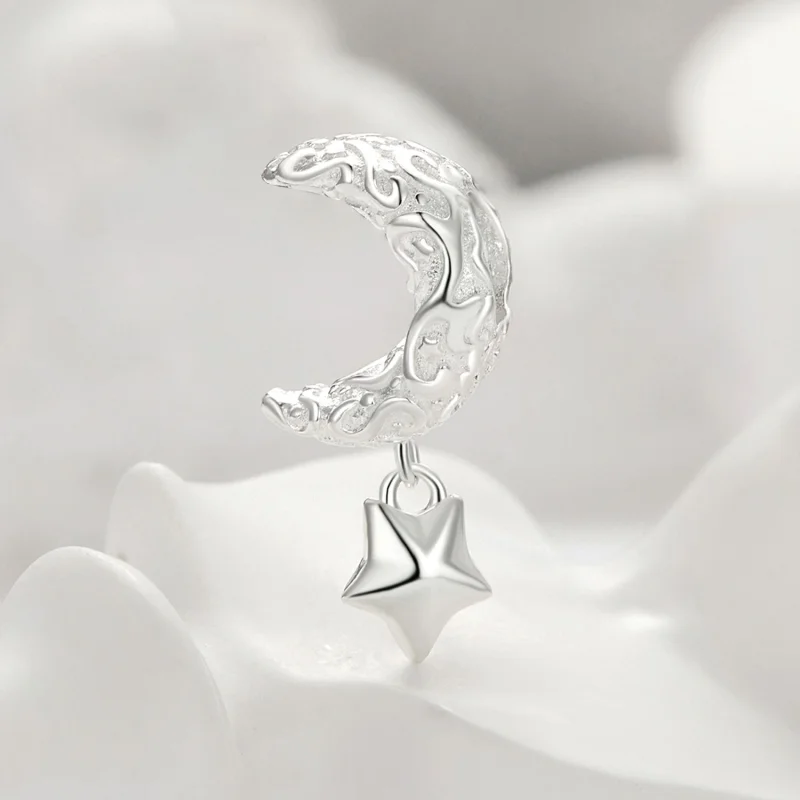 (imagem para) Charm do Estilo Pandora com Padrão Lunar - SCC2619 - Visualizar 2