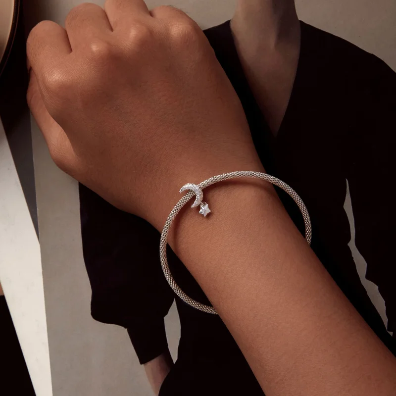 (imagem para) Charm do Estilo Pandora com Padrão Lunar - SCC2619 - Visualizar 5