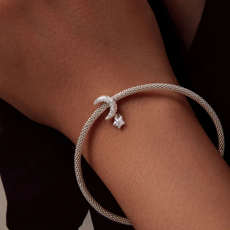(imagem para) Charm do Estilo Pandora com Padrão Lunar - SCC2619 - Visualizar 6