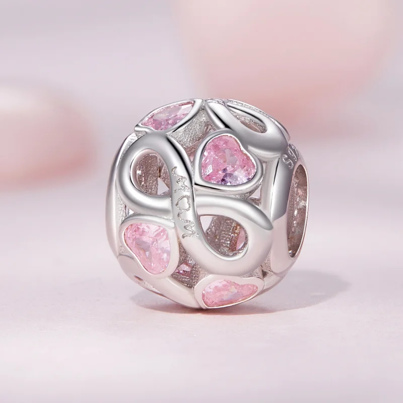 (imagem para) Charm Estilo Pandora Amor Maternal Eterno - BSC828 - Visualizar 2