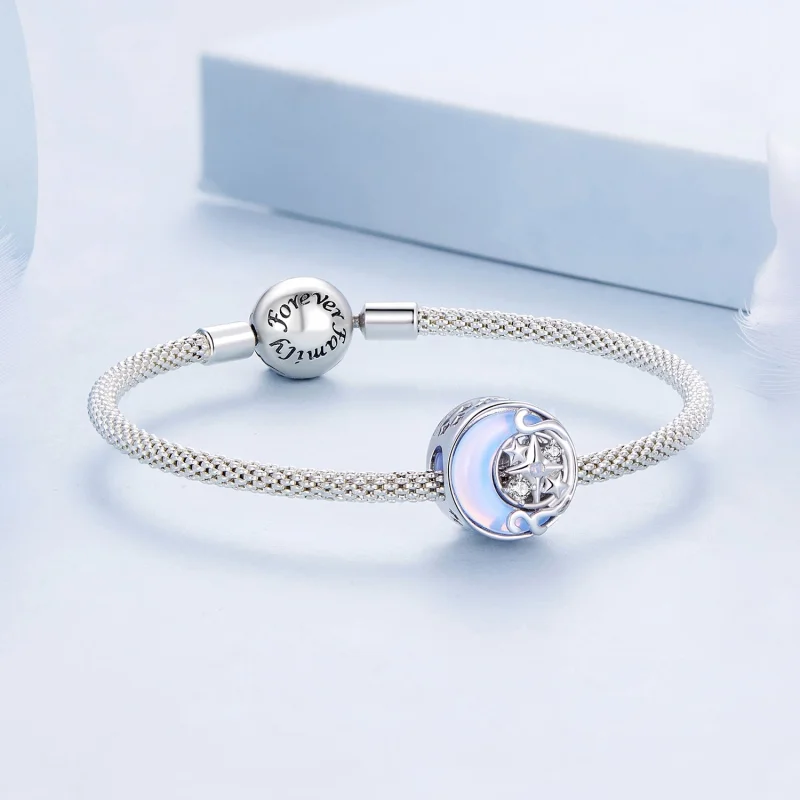 (imagem para) Charm Estrela Lunar Estilo Pandora - BSC927 - Visualizar 5