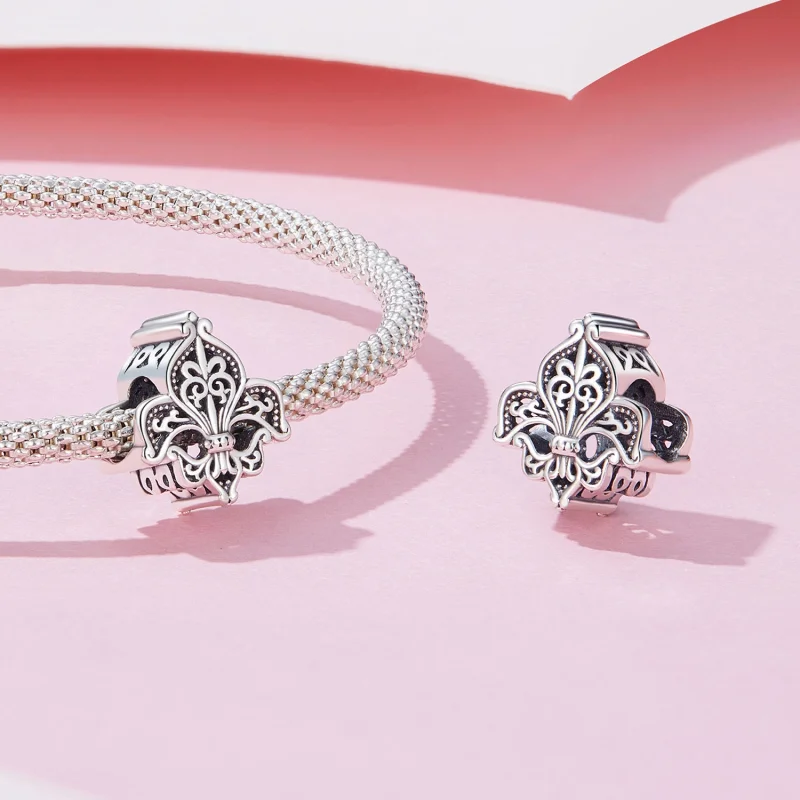 (imagem para) Charm Iris Estilo Pandora - SCC2630 - Visualizar 4