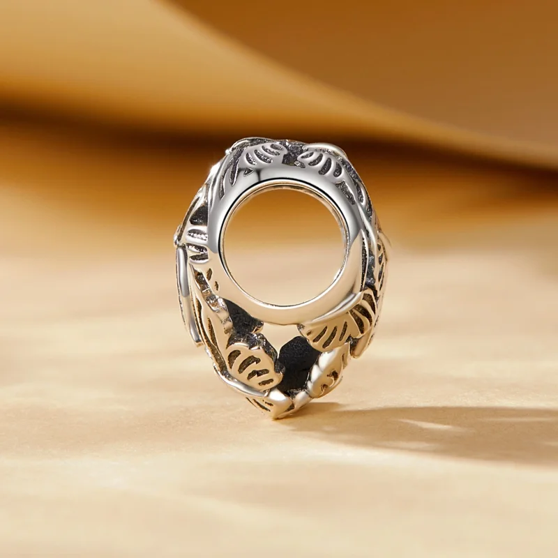 (imagem para) Charm Pandora Estilo Borboleta em Formato de Coração - SCC2576 - Visualizar 3