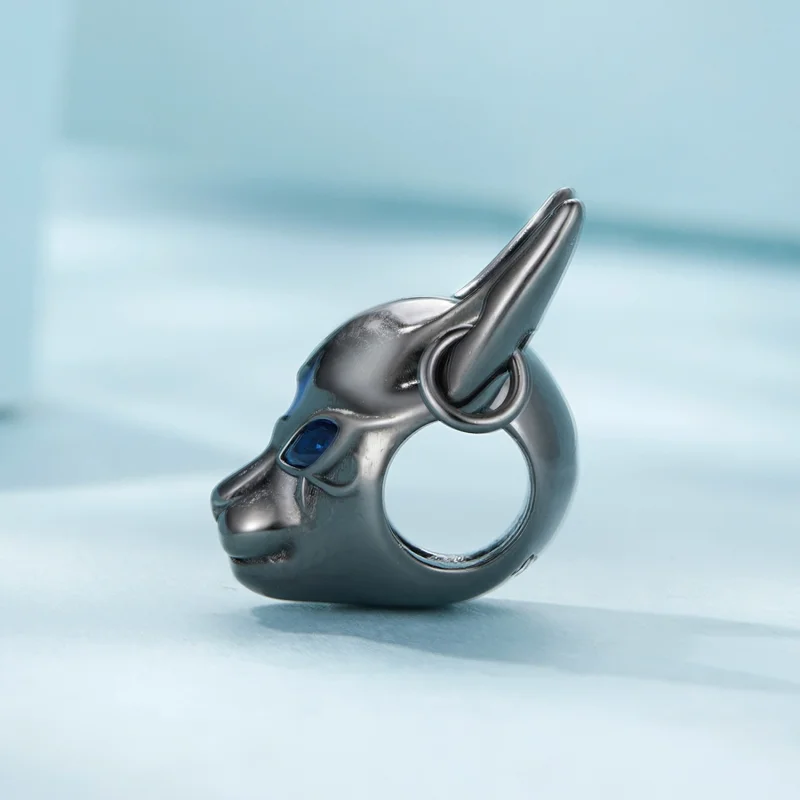 (imagem para) Charm Pandora Estilo Deusa Gata Egípcia - SCC2592 - Visualizar 3