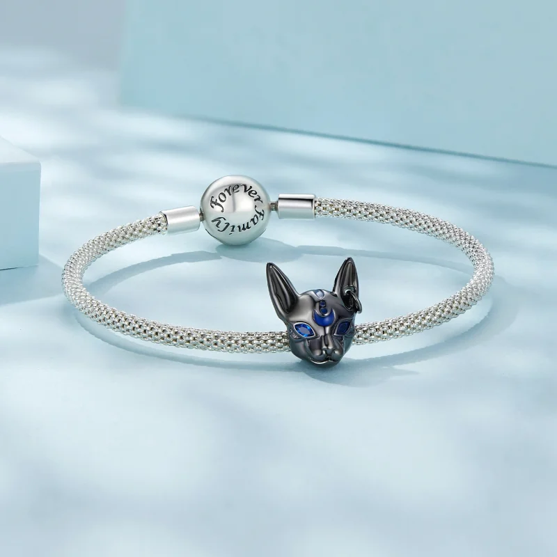 (imagem para) Charm Pandora Estilo Deusa Gata Egípcia - SCC2592 - Visualizar 5