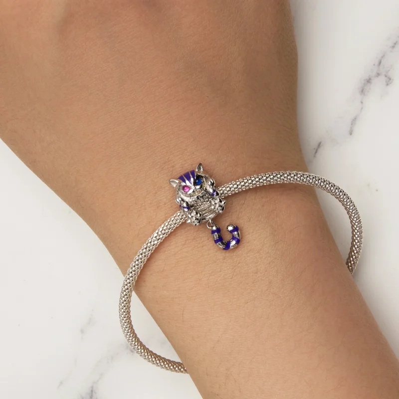 (imagem para) Charm Pandora Estilo Gato Fantasia - SCC2529 - Visualizar 6