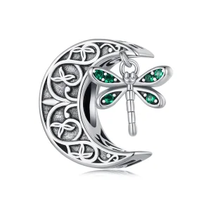 Charm Pandora Estilo Lua Libélula - SCC2605 (imagem para) Charm Pandora Estilo Lua Libélula - SCC2605