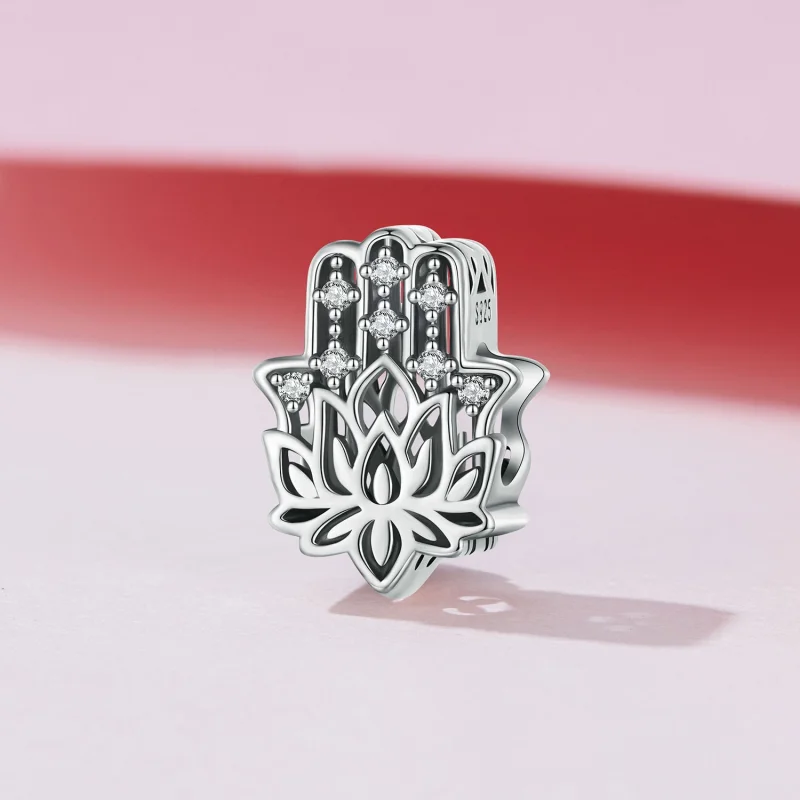 (imagem para) Charm Pandora Estilo Mão de Fátima - SCC2628 - Visualizar 2
