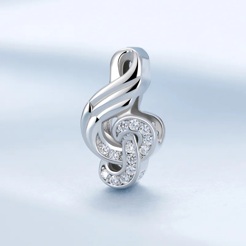 (imagem para) Charm Pandora Estilo Nota Musical - BSC811 - Visualizar 2
