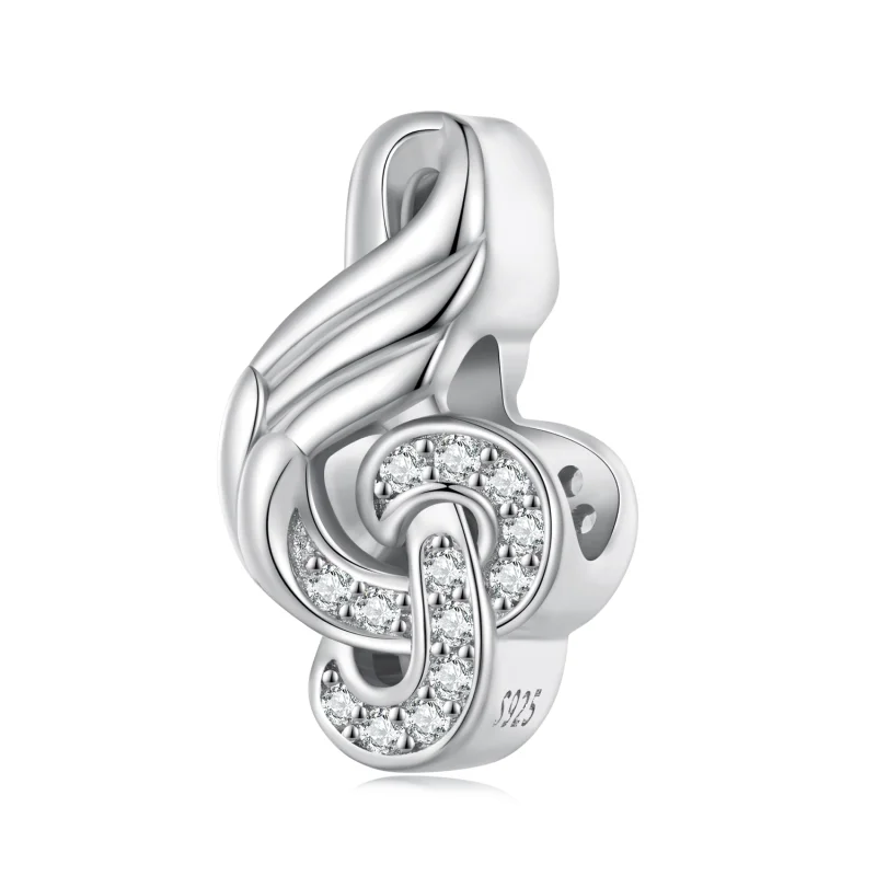 (imagem para) Charm Pandora Estilo Nota Musical - BSC811 - Visualizar 7