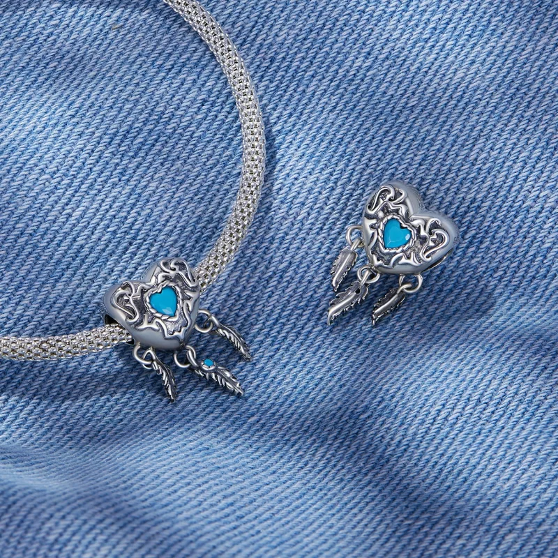 (imagem para) Charm Pandora Estilo Retro Apanhador de Sonhos - SCC2567 - Visualizar 4