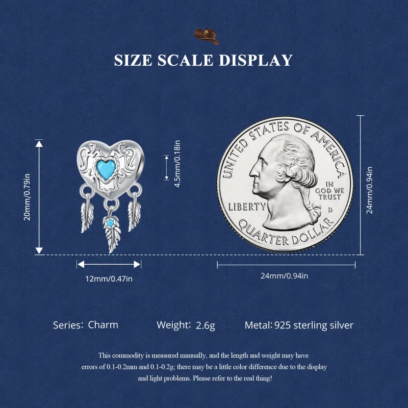 (imagem para) Charm Pandora Estilo Retro Apanhador de Sonhos - SCC2567 - Visualizar 7