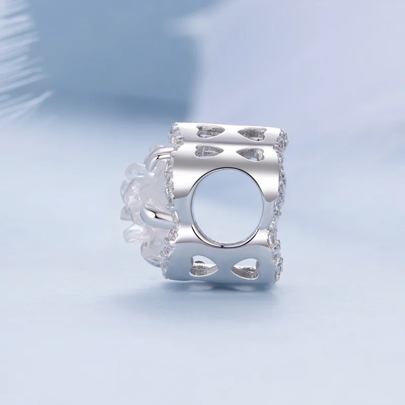 (imagem para) Charm Pandora Estilo Rosa de Cristal - BSC904 - Visualizar 6