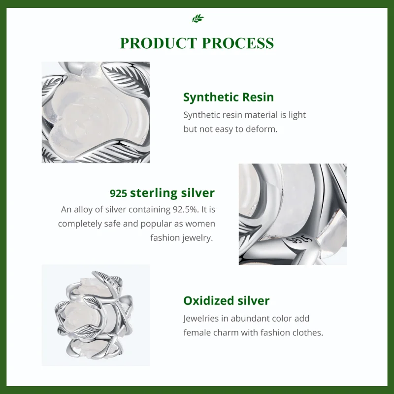 (imagem para) Charm Pandora Estilo Rosa - SCC2602 - Visualizar 5