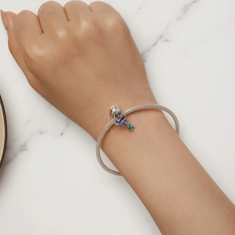 (imagem para) Charm Pandora Estilo Sereia Âncora - BSC903 - Visualizar 5