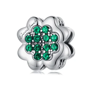 (imagem para) Charm Pandora Estilo Trevo de Quatro Folhas - SCC2604