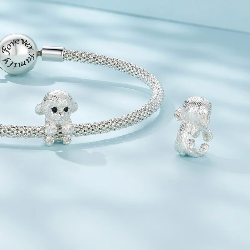 (imagem para) Charm Pandora Estilo Ursinho - SCC2586 - Visualizar 4