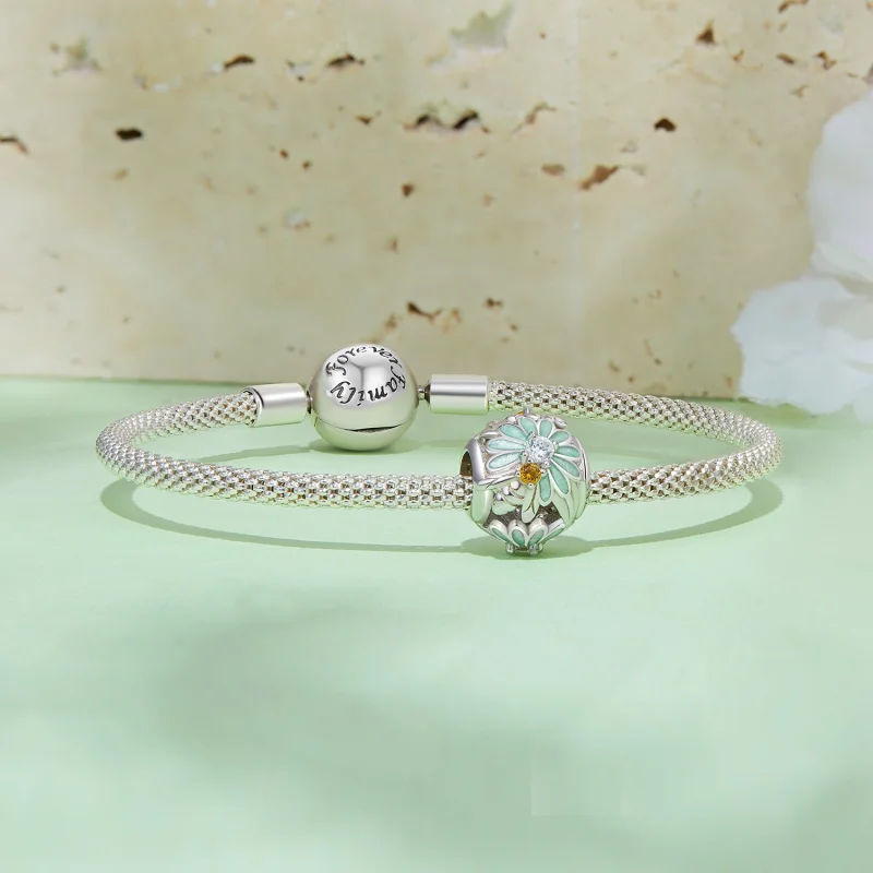 (imagem para) Charm Pandora Style Bee Daisy - BSC895 - Visualizar 5