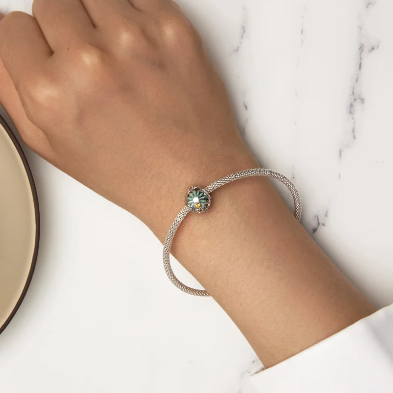 (imagem para) Charm Pandora Style Bee Daisy - BSC895 - Visualizar 6