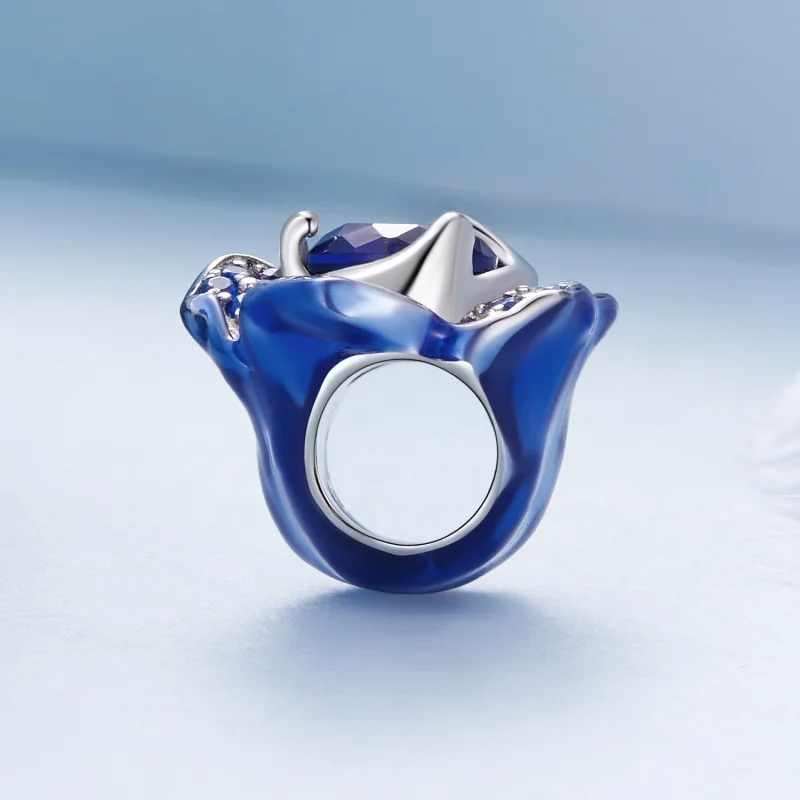 (imagem para) Charm Pandora Style Blue Enchantress - BSC879 - Visualizar 3